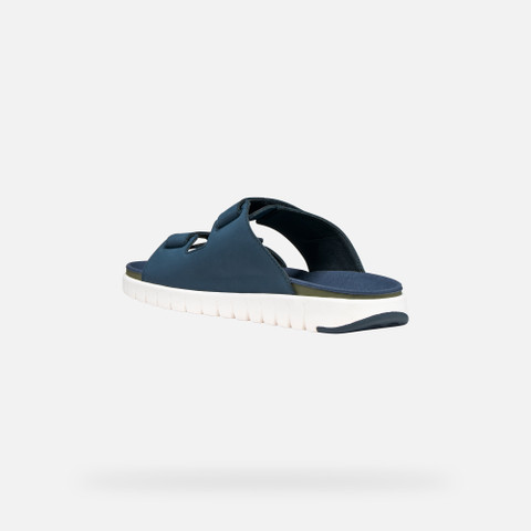 Slides shoes FLEXTRIDE S MAN Navy - image number 3 | GEOX
