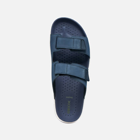 Slides shoes FLEXTRIDE S MAN Navy - image number 5 | GEOX