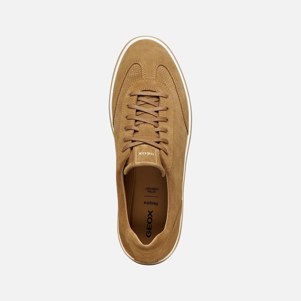 Baskets basse SPHERICA ACTIF X4 HOMME Caramel - image number 5 | GEOX