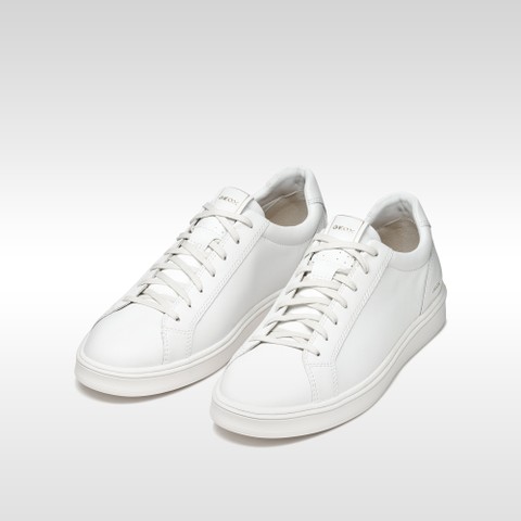Sneakers in pelle SPHERICA ACTIF X4 UOMO Bianco - image number 8 | GEOX