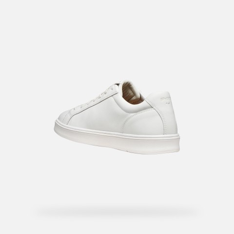 Sneakers in pelle SPHERICA ACTIF X4 UOMO Bianco - image number 4 | GEOX