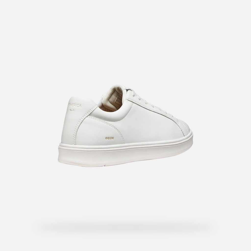 Sneakers in pelle SPHERICA ACTIF X4 UOMO Bianco - image number 5 | GEOX
