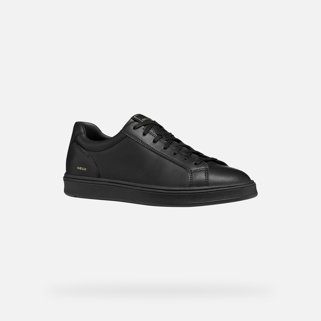 Leather sneakers SPHERICA ACTIF X4 MAN Black - image number 3 | GEOX