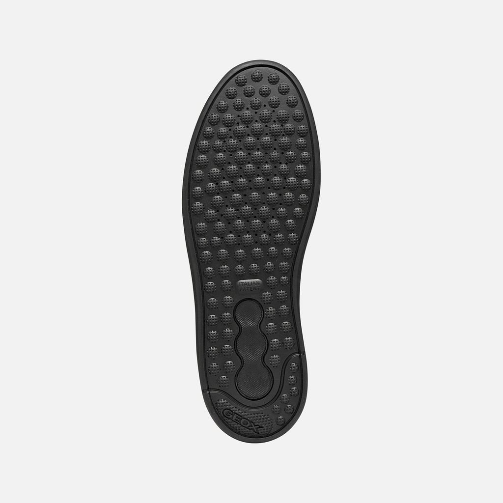 Leather sneakers SPHERICA ACTIF X4 MAN Black - image number 7 | GEOX