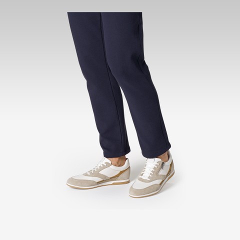 Low top sneakers RENAN MAN Sand/White - image number 1 | GEOX