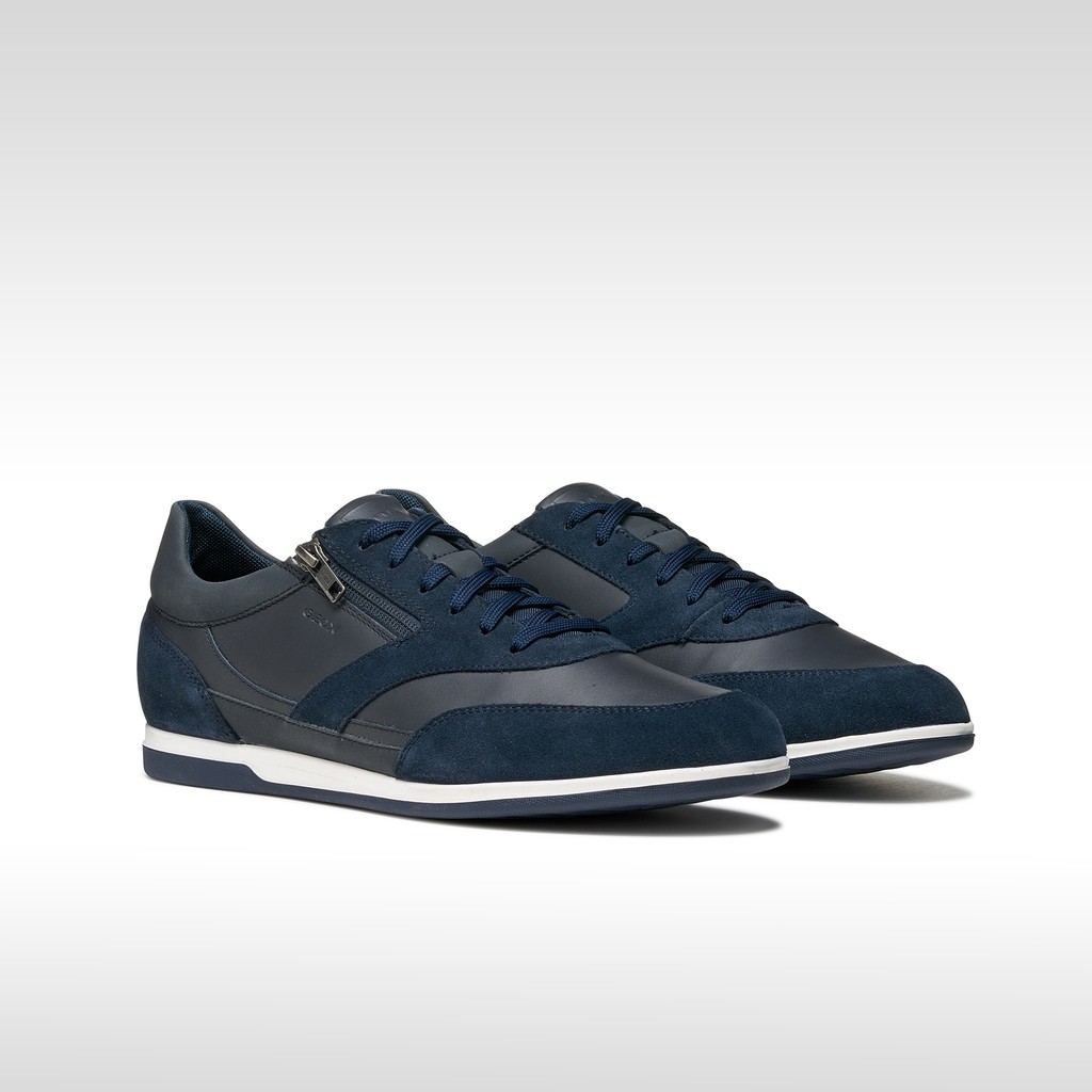 Low top sneakers RENAN MAN Navy - image number 2 | GEOX