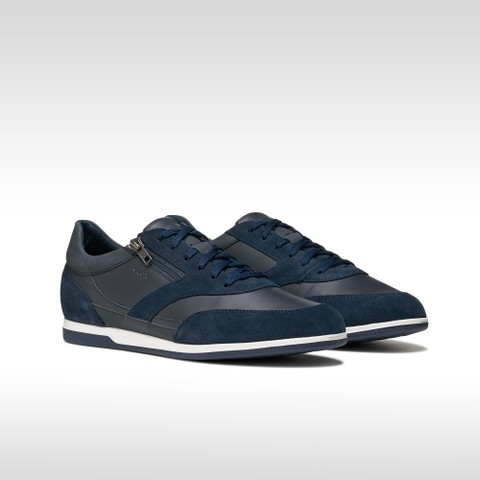 Low top sneakers RENAN MAN Navy - image number 2 | GEOX