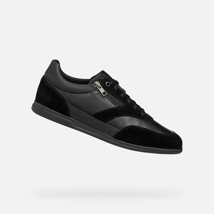 Niedrige Sneakers RENAN HERR Schwarz | GEOX
