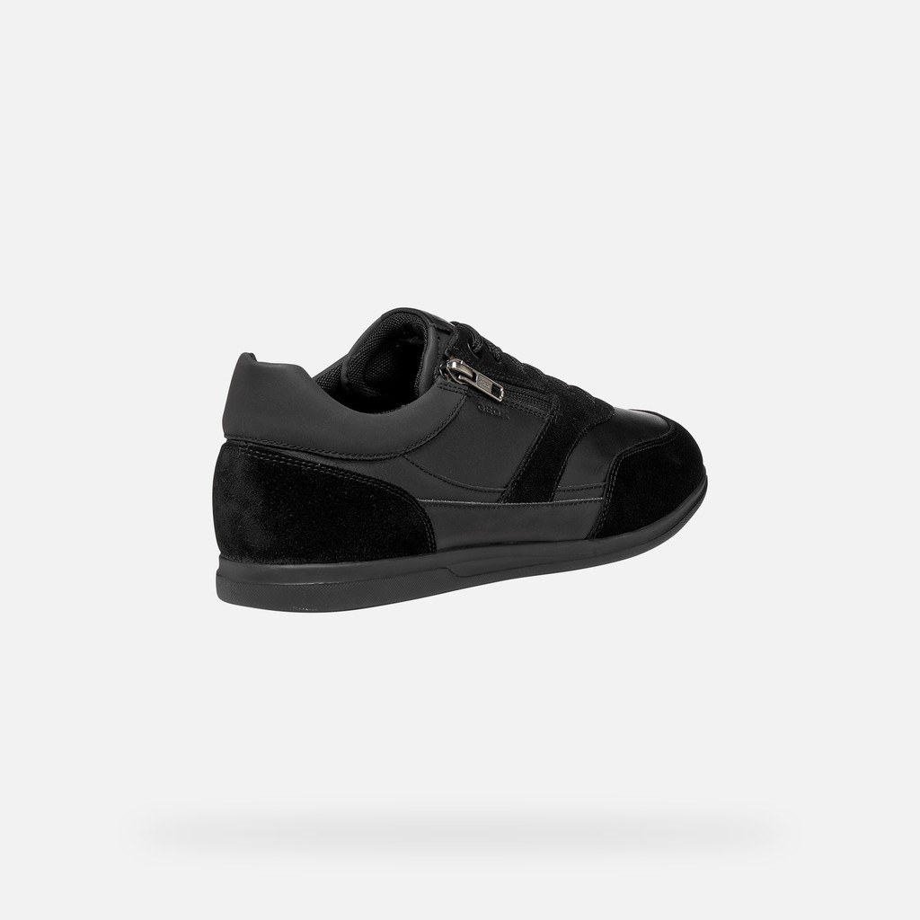 Niedrige Sneakers RENAN HERR Schwarz - image number 4 | GEOX