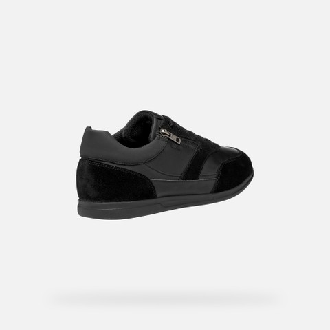 Niedrige Sneakers RENAN HERR Schwarz - image number 4 | GEOX