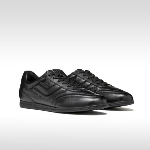 Sneakers basse RENAN UOMO Nero - image number 2 | GEOX