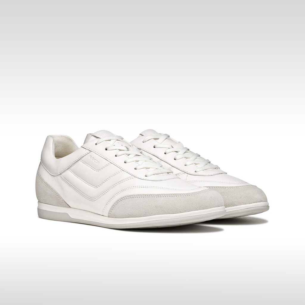 Low top sneakers RENAN MAN White - image number 2 | GEOX