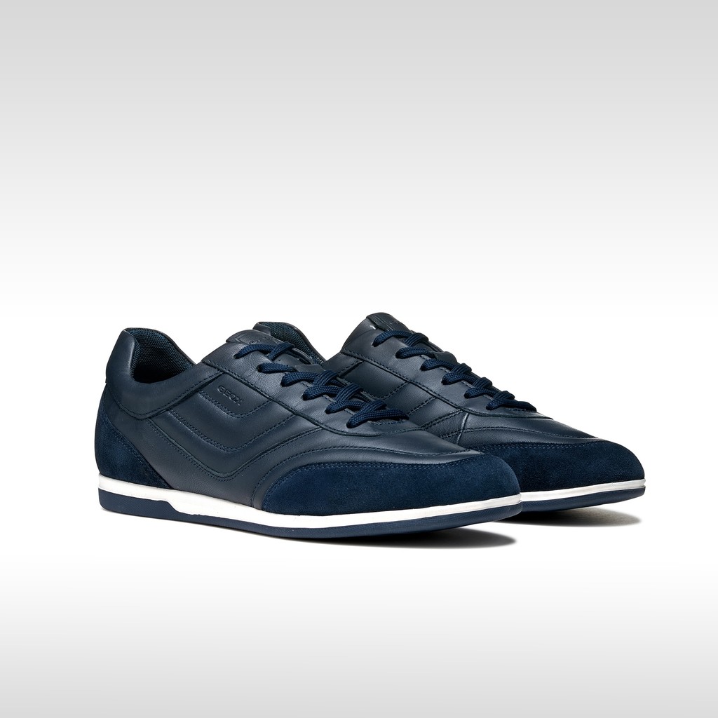 Low top sneakers RENAN MAN Navy - image number 2 | GEOX