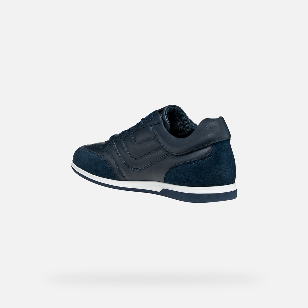 Low top sneakers RENAN MAN Navy - image number 3 | GEOX