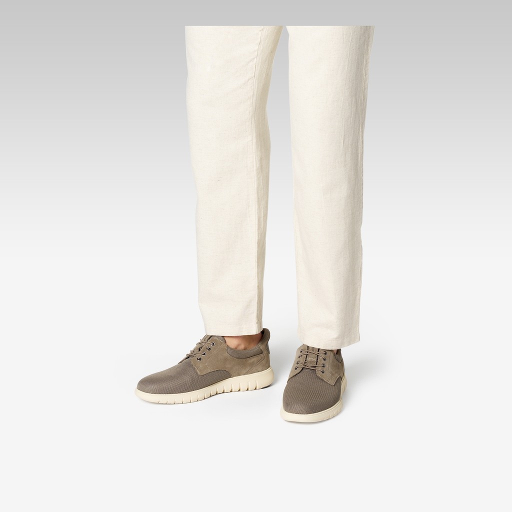 Slip in sneakers FLEXTRIDE F PLUS MAN Dove grey - image number 1 | GEOX