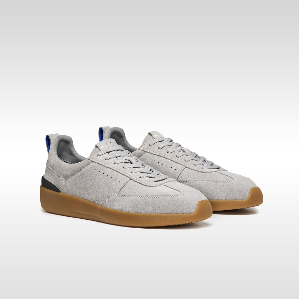Leather sneakers GXRN-02 MAN Grey - image number 8 | GEOX