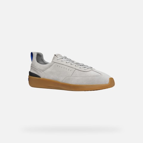 Leather sneakers GXRN-02 MAN Grey - image number 3 | GEOX