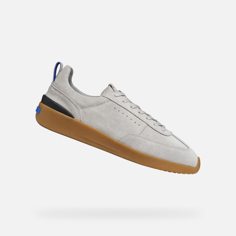 Leather sneakers GXRN-02 MAN Grey | GEOX