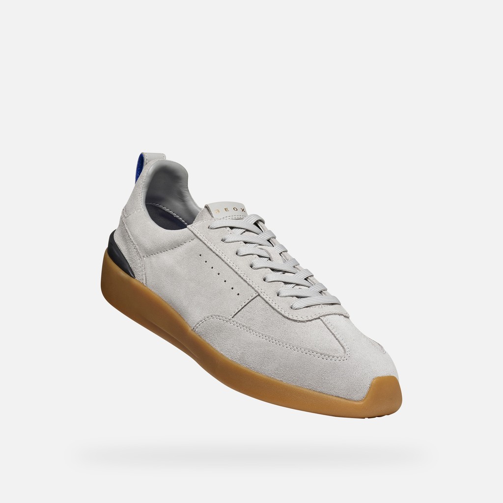 Leather sneakers GXRN-02 MAN Grey - image number 5 | GEOX