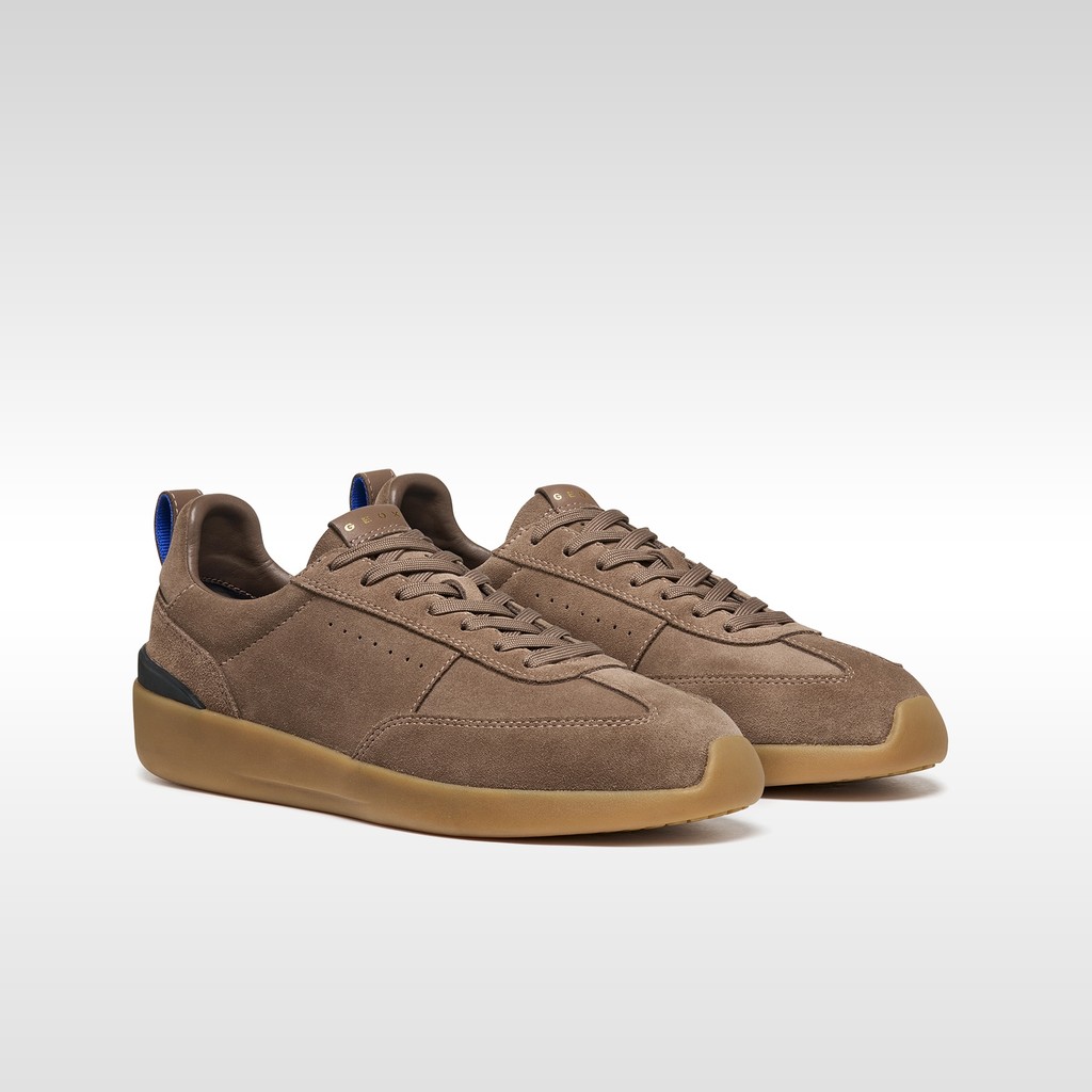 Leather sneakers GXRN-02 MAN Taupe - image number 8 | GEOX