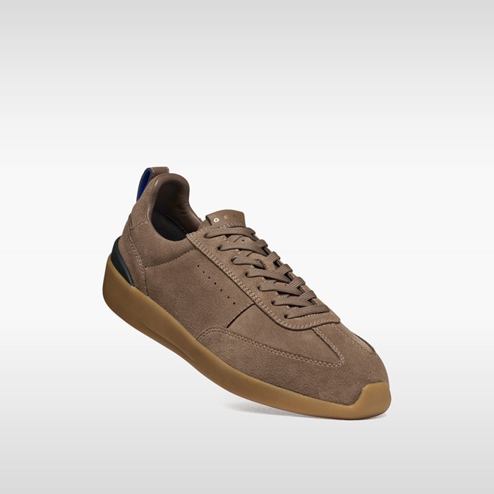 Leather sneakers GXRN-02 MAN Taupe | GEOX