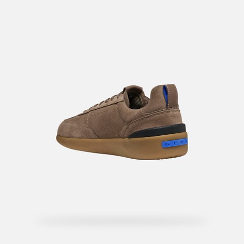 Leather sneakers GXRN-02 MAN Taupe - image number 4 | GEOX