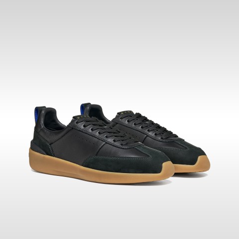 Leather sneakers GXRN-02 MAN Black/Anthracite - image number 7 | GEOX
