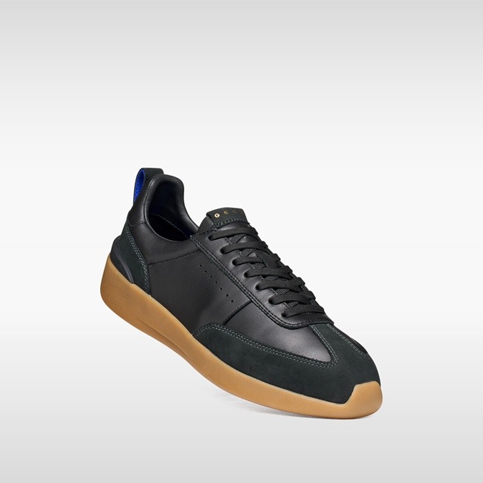 Leather sneakers GXRN-02 MAN Black/Anthracite | GEOX