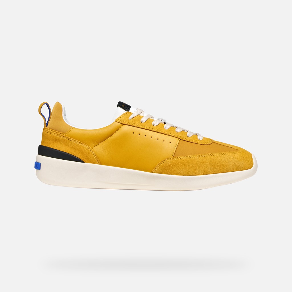 Low top sneakers GXRN-02 MAN Yellow - image number 1 | GEOX