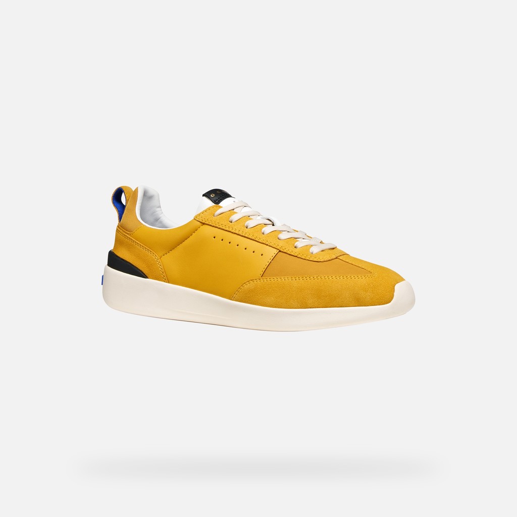 Low top sneakers GXRN-02 MAN Yellow - image number 2 | GEOX