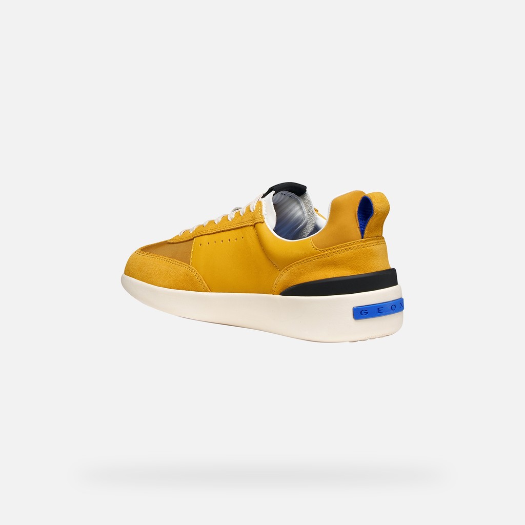 Low top sneakers GXRN-02 MAN Yellow - image number 3 | GEOX