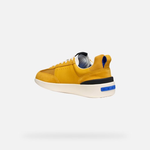 Low top sneakers GXRN-02 MAN Yellow - image number 3 | GEOX