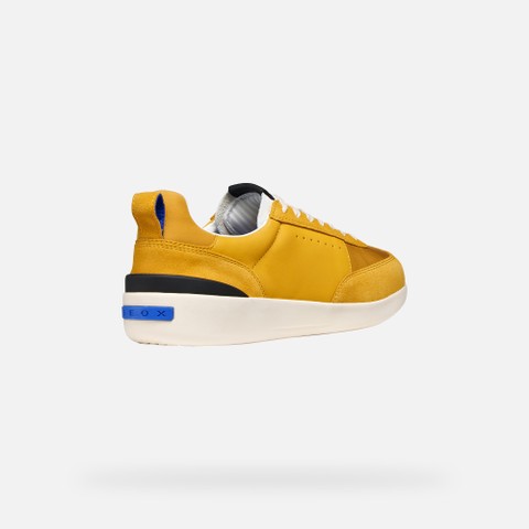 Low top sneakers GXRN-02 MAN Yellow - image number 4 | GEOX