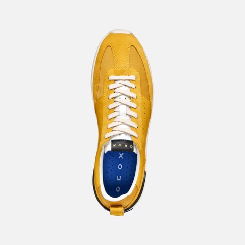 Low top sneakers GXRN-02 MAN Yellow - image number 5 | GEOX