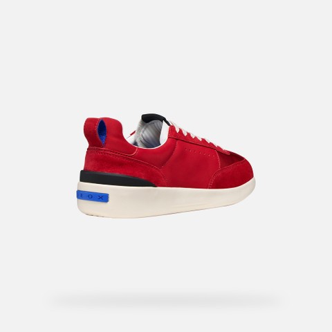 Low top sneakers GXRN-02 MAN Red - image number 4 | GEOX