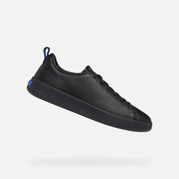 Baskets en cuir GXCP-01 HOMME Noir | GEOX