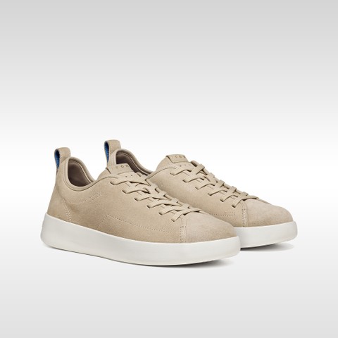 Baskets en cuir GXCP-01 HOMME Beige clair - image number 7 | GEOX