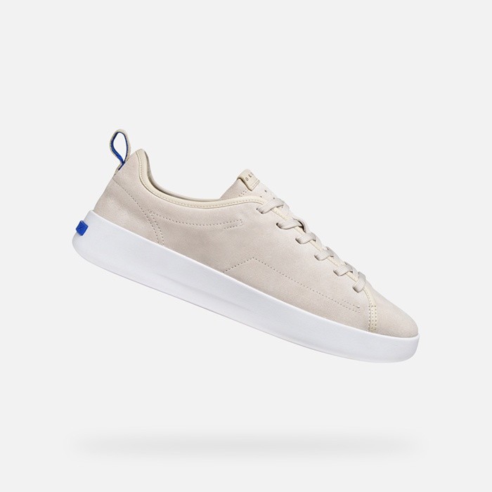 Scarpe camoscio GXCP-01 UOMO Beige chiaro | GEOX