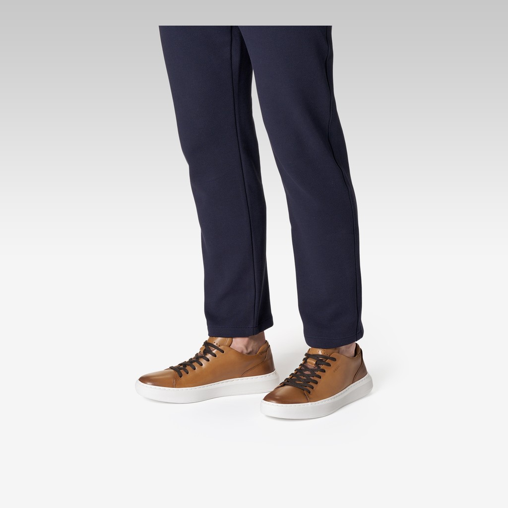 Leather shoes DEIVEN MAN Light Brown - image number 1 | GEOX