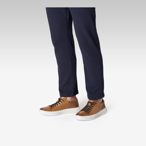 Leather shoes DEIVEN MAN Light Brown - image number 1 | GEOX