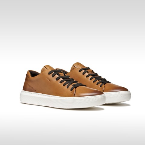 Leather shoes DEIVEN MAN Light Brown - image number 2 | GEOX