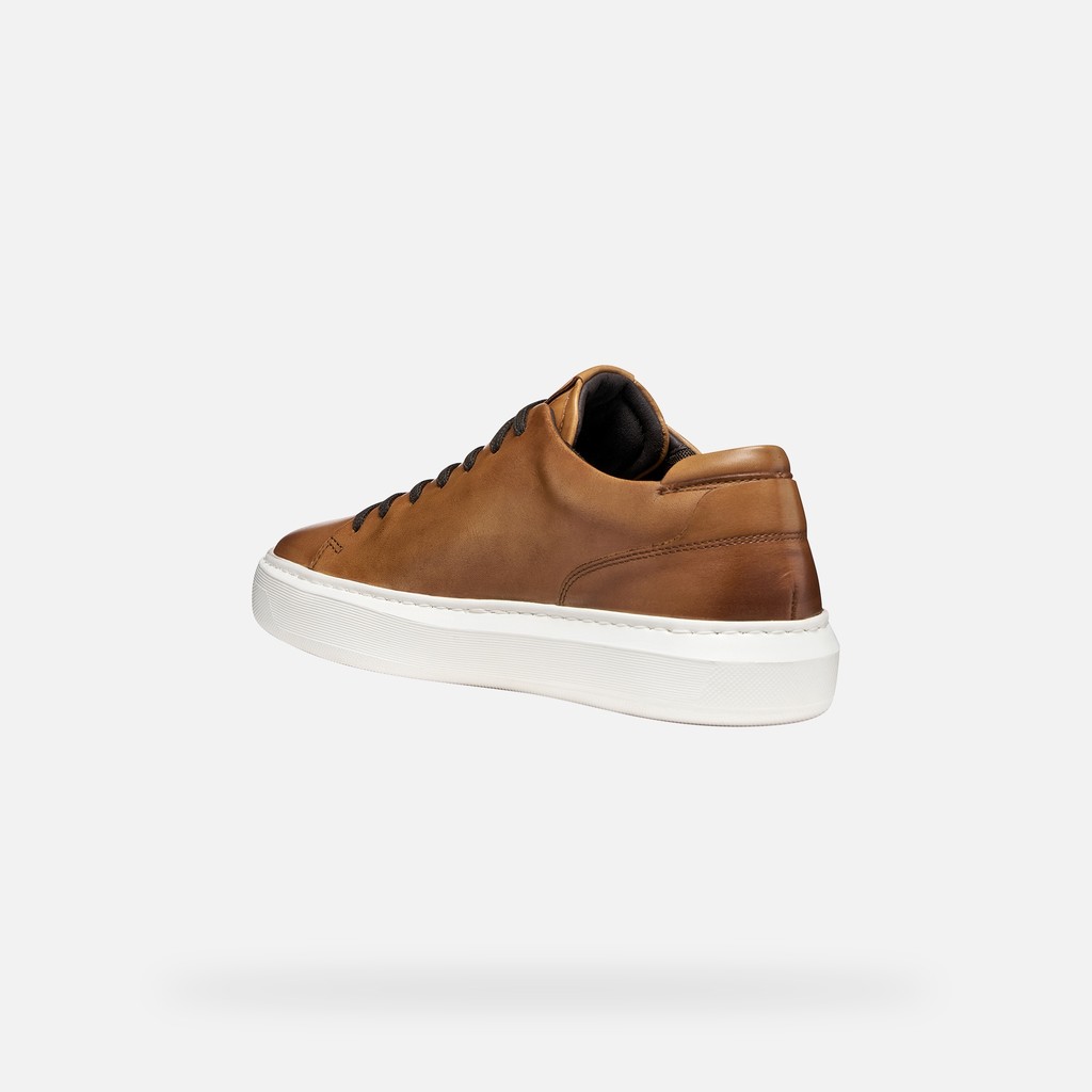 Leather shoes DEIVEN MAN Light Brown - image number 3 | GEOX