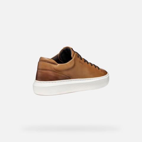 Leather shoes DEIVEN MAN Light Brown - image number 4 | GEOX