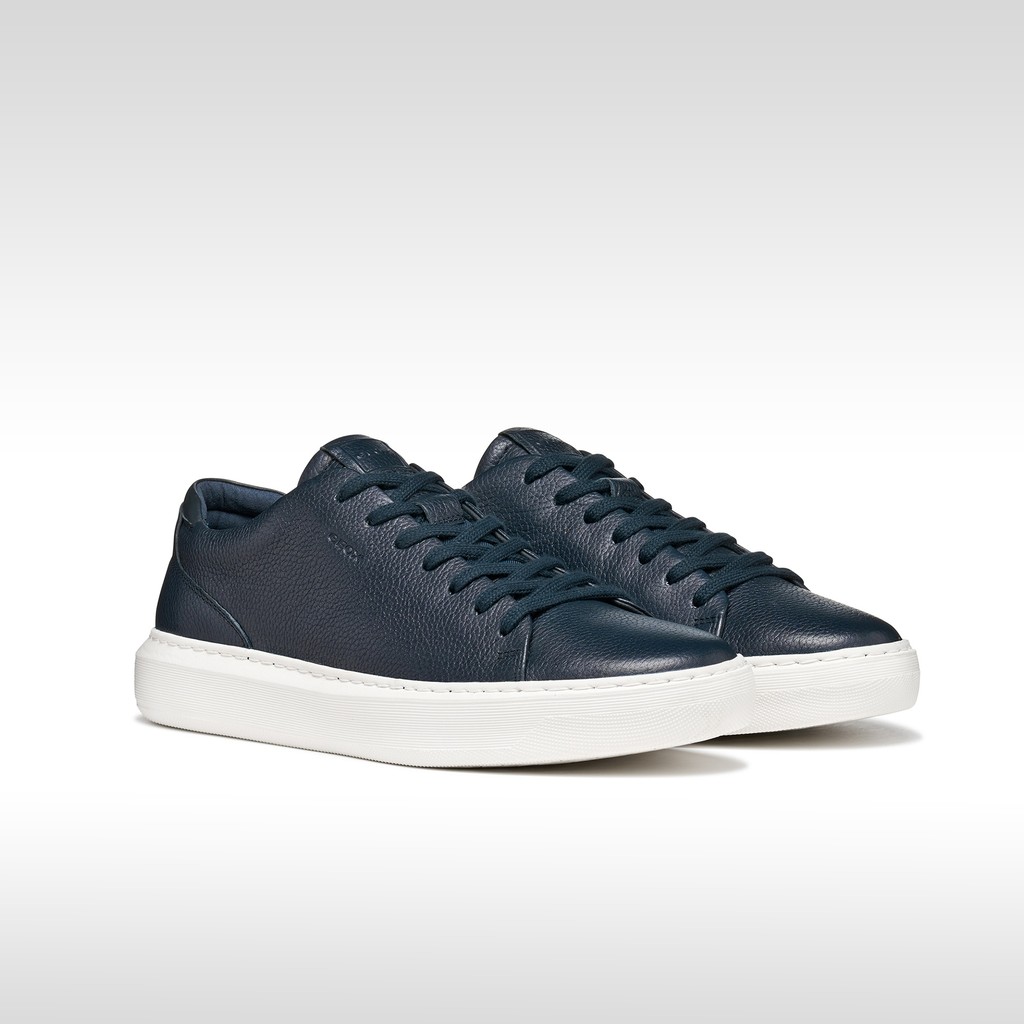 Leather shoes DEIVEN MAN Navy - image number 2 | GEOX