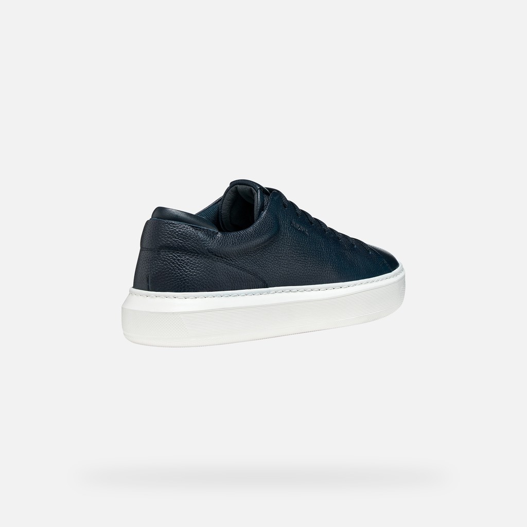 Lederschuhe DEIVEN HERR Marineblau - image number 4 | GEOX
