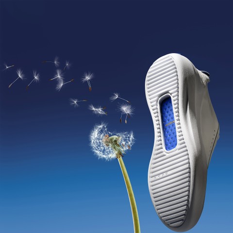 Baskets basse GXCP-02 HOMME Blanc/Blanc cass&eacute; - image number 1 | GEOX