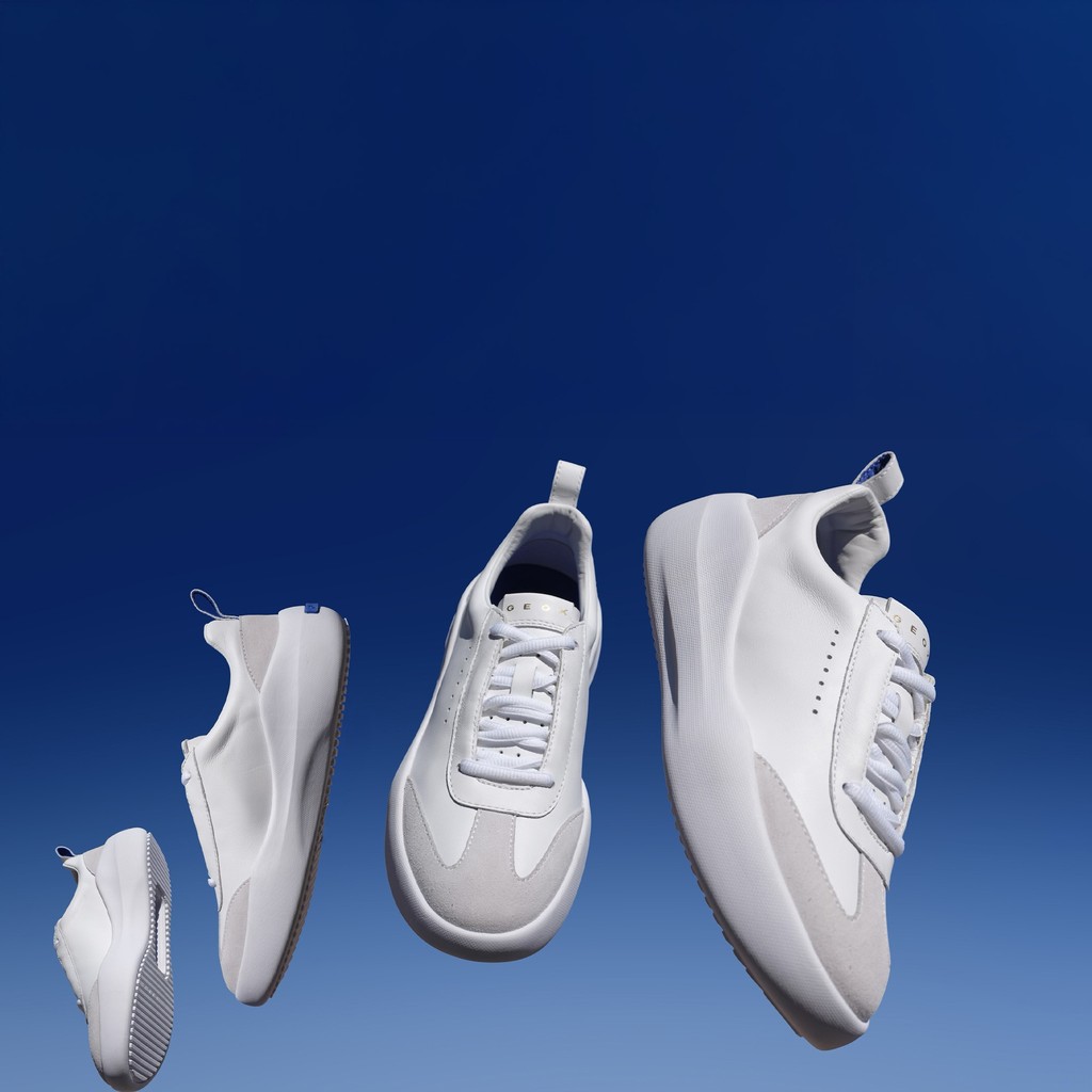 Baskets basse GXCP-02 HOMME Blanc/Blanc cass&eacute; - image number 2 | GEOX