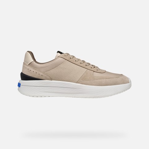 Leather sneakers GXRN-01 MAN Sand - image number 1 | GEOX