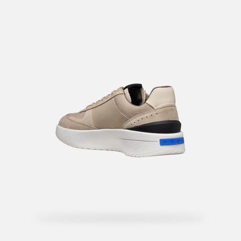 Leather sneakers GXRN-01 MAN Sand - image number 3 | GEOX