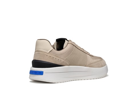 Leather sneakers GXRN-01 MAN Sand - image number 4 | GEOX